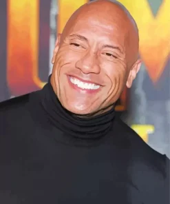 The Iconic Dwayne Johnson Diamond Painting