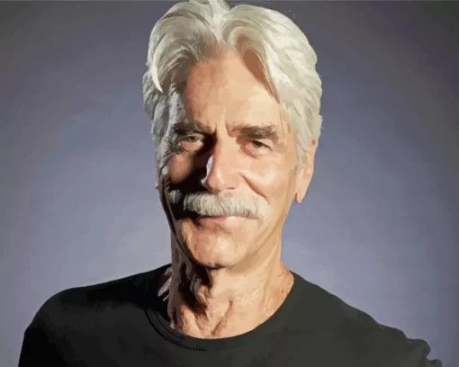 The Iconic Sam Elliot Diamond Painting