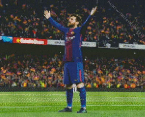 The Legend Lionel Messi Diamond Painting