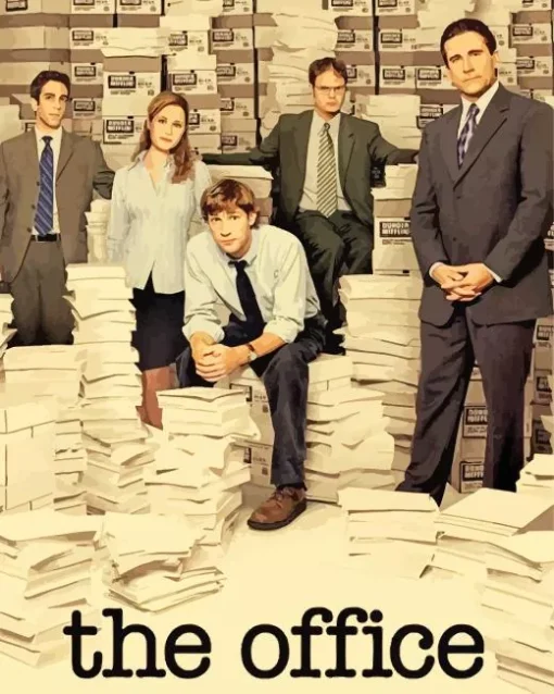 The Office Classic Poster Diamond Painting