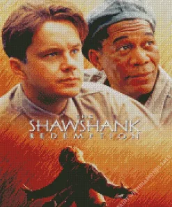 The Shawshank Redemption Morgan Freeman Diamond Painting