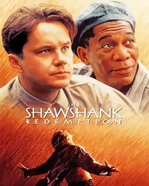 The Shawshank Redemption Morgan Freeman Diamond Painting