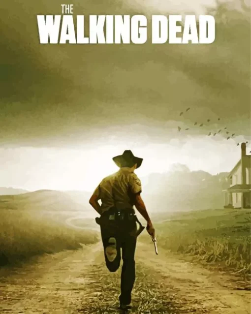 The Walking Dead Series Poster Diamond Painting