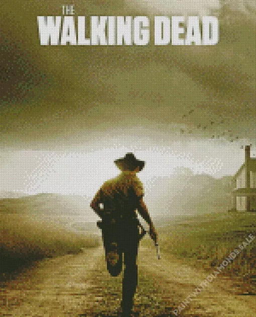 The Walking Dead Series Poster Diamond Painting