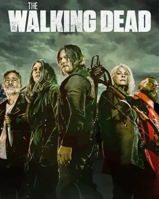 The Walking Dead Poster Diamond Painting