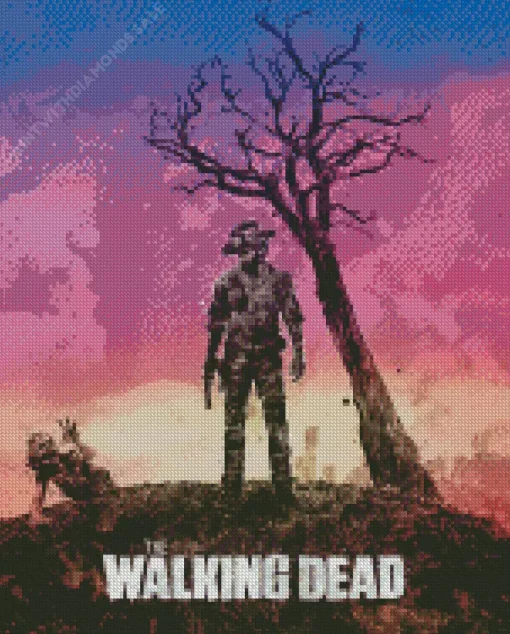 The Walking Dead Poster Art Diamond Painting