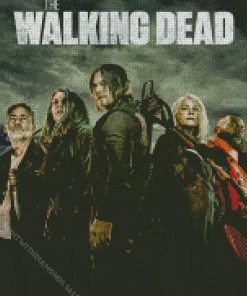 The Walking Dead Poster Diamond Painting