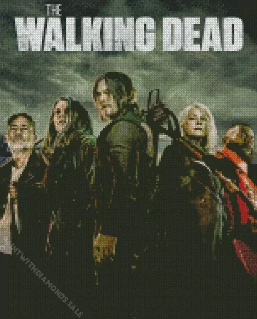 The Walking Dead Poster Diamond Painting