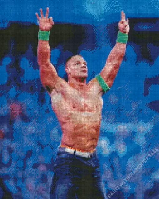 The Wrestler John Cena Diamond Painting