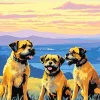 Three Lovely Boxer Dog Diamond Painting