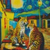 Van Gogh Jaguars Diamond Painting