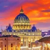 Vatican At Night Diamond Painting