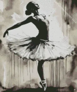 Vintage Ballet Dancer Diamond Painting