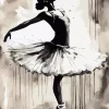 Vintage Ballet Dancer Diamond Painting