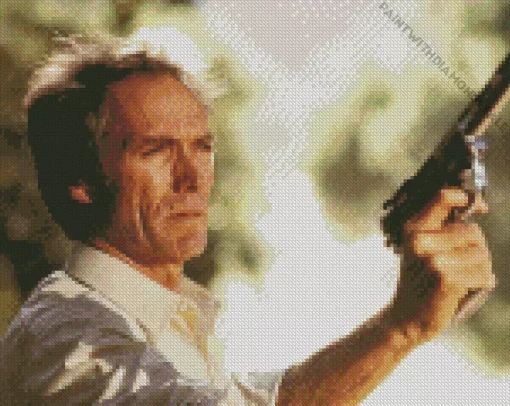 Vintage Dirty Harry Diamond Painting