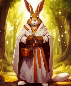 Wizard Hare Diamond Painting