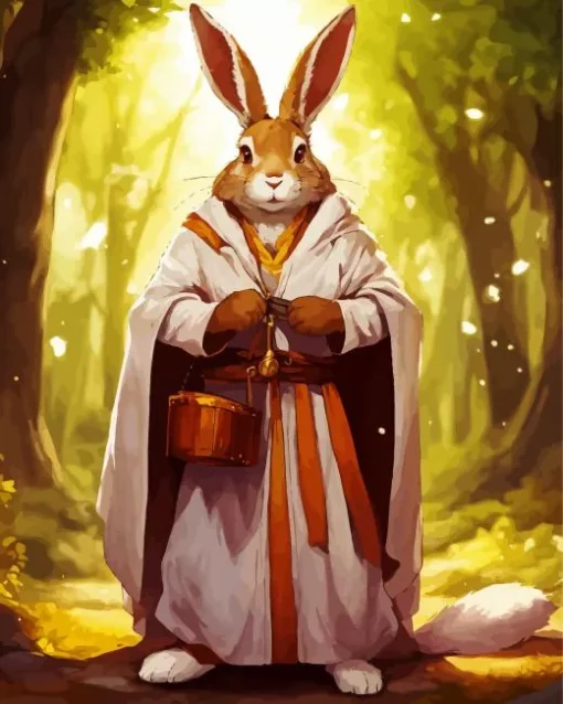 Wizard Hare Diamond Painting