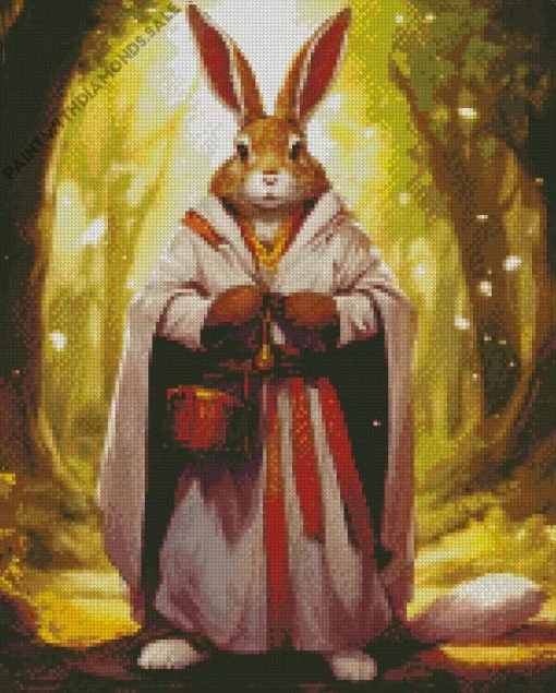 Wizard Hare Diamond Painting