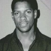 Young Denzel Washington Diamond Painting