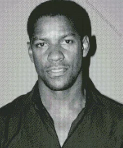 Young Denzel Washington Diamond Painting