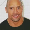 Young Dwayne Johnson Diamond Painting