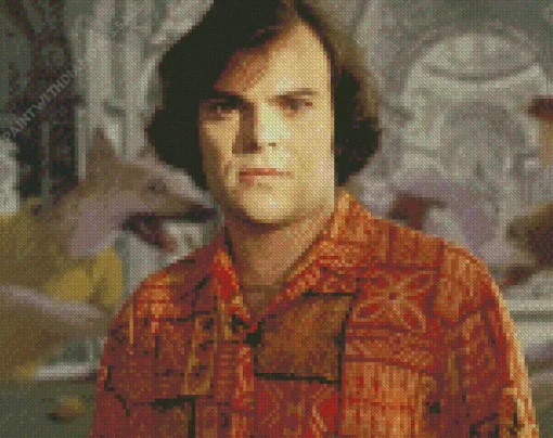 Young Jack Black Diamond Painting