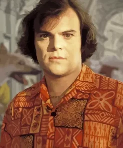 Young Jack Black Diamond Painting