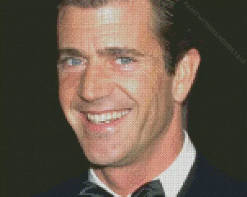 Young Mel Gibson Diamond Painting