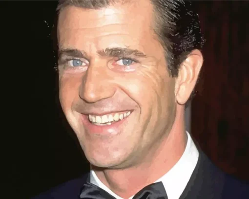 Young Mel Gibson Diamond Painting