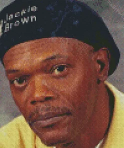 Young Samuel L Jackson Diamond Painting