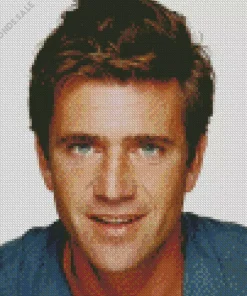 Young Actor Mel Gibson Diamond Painting