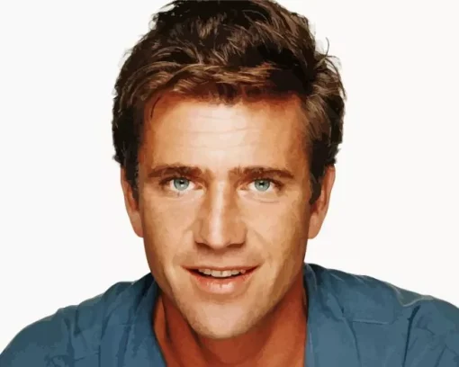 Young Actor Mel Gibson Diamond Painting