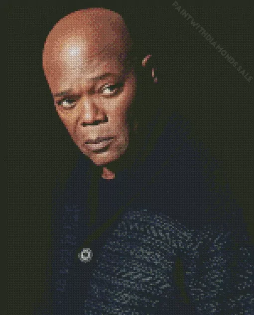 Young Actor Samuel L Jackson Diamond Painting