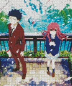 A Silent Voice Anime Diamond Painting