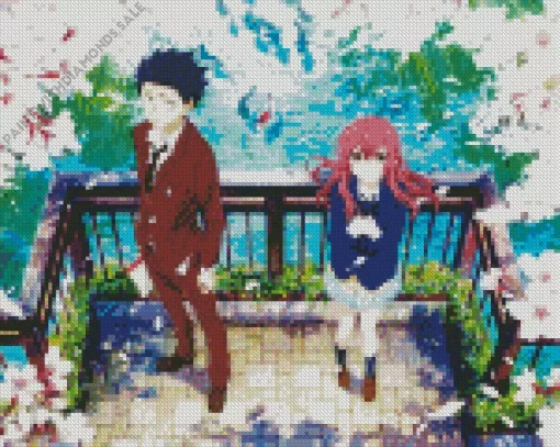 A Silent Voice Anime Diamond Painting