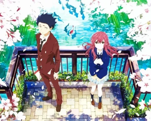 A Silent Voice Anime Diamond Painting