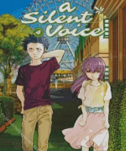 A Silent Voice Anime Poster Diamond Painting