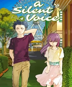 A Silent Voice Anime Poster Diamond Painting