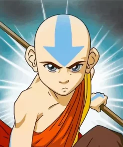 Aang In The Legend Of Korra Diamond Painting