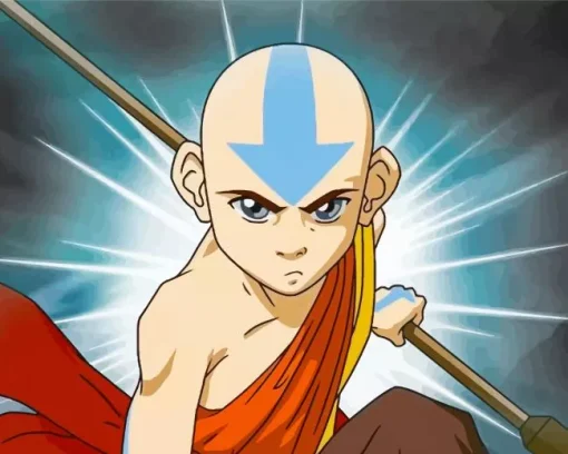 Aang In The Legend Of Korra Diamond Painting