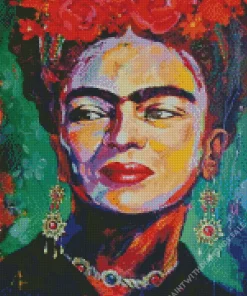 Abstract Frida Kahlo Diamond Painting