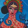 Abstract Frida Kahlo Diamond Paintings