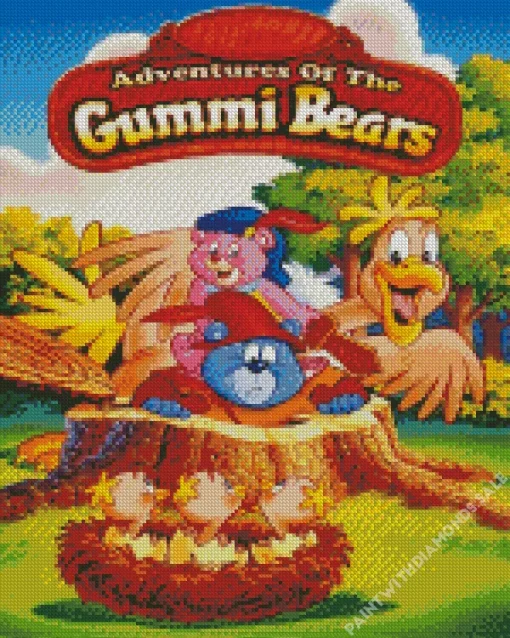 Adventures Of The Gummi Bears Diamond Painting