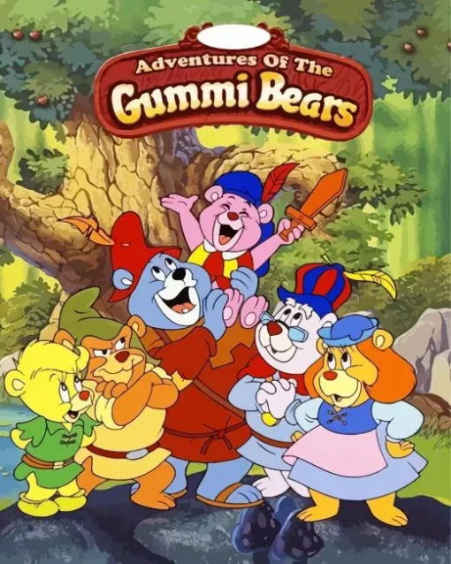 Adventures Of The Gummi Bears Animated Series Diamond Painting