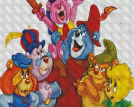 Adventures Of The Gummi Bears Animation Diamond Painting