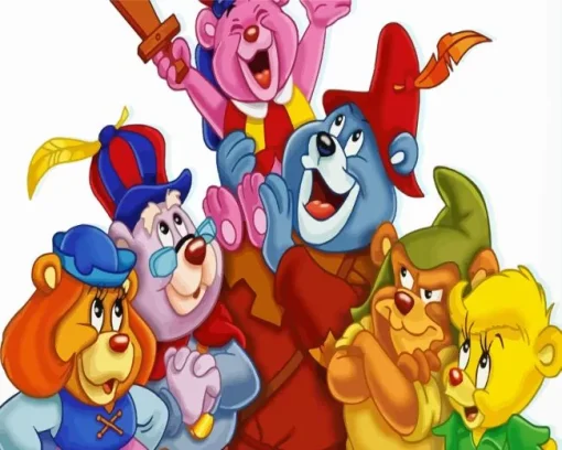 Adventures Of The Gummi Bears Animation Diamond Painting