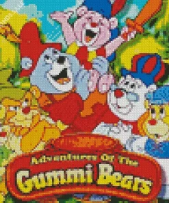 Adventures Of The Gummi Bears Characters Diamond Painting