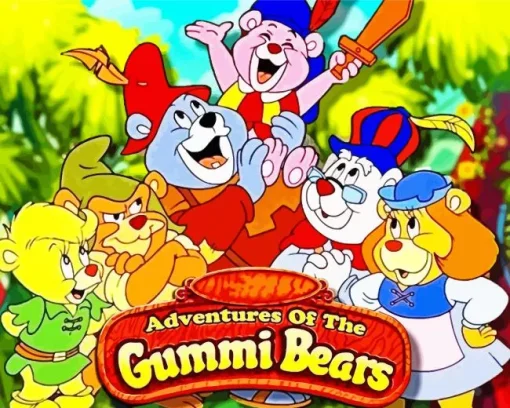 Adventures Of The Gummi Bears Characters Diamond Painting