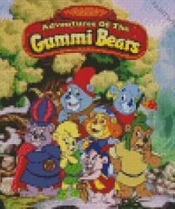 Adventures Of The Gummi Bears Poster Diamond Painting