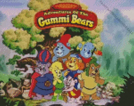 Adventures Of The Gummi Bears Poster Diamond Painting